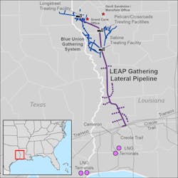 LEAP Gathering Lateral Pipeline. LEAP Gathering Lateral Pipeline.
