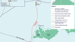 Barossa project map.