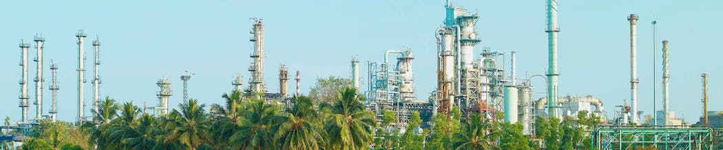 Bharat Petroleum Corp. Ltd.&apos;s 15.5-million tpy Kochi refinery at Ambalamugal, Ernakulam district, in the Indian state of Kerala.
