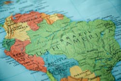 South America. South America.