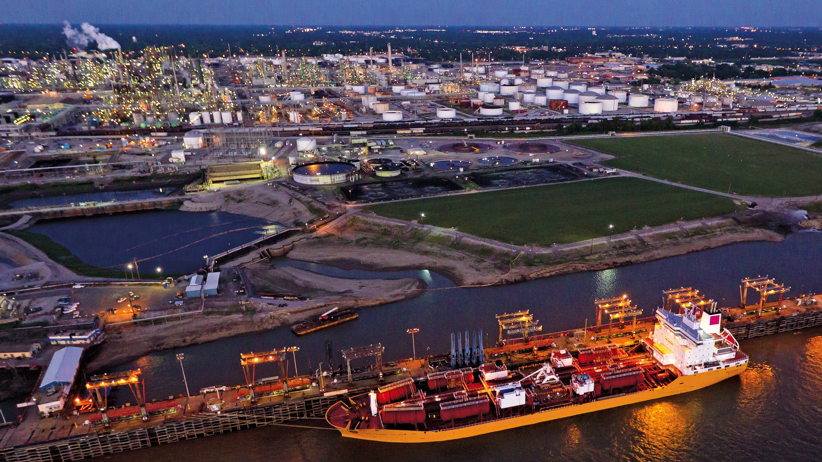 ExxonMobil's Baton Rouge operations.