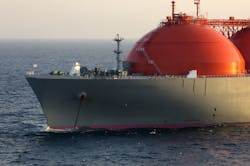 LNG cargo. LNG cargo.