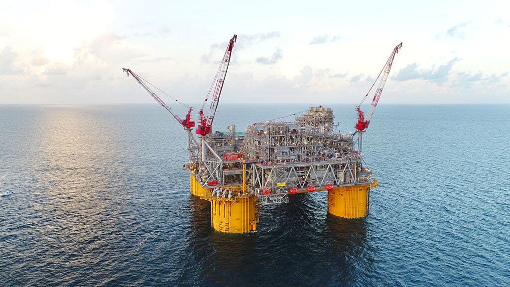 Shell Appomattox deep-water asset, US Gulf of Mexico.