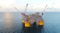 Shell Appomattox deep-water asset, US Gulf of Mexico. 