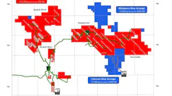 Duvernay Energy land map.