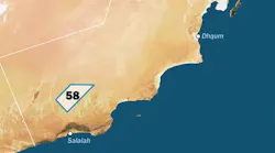 Tethys Oil operations onshore Oman.