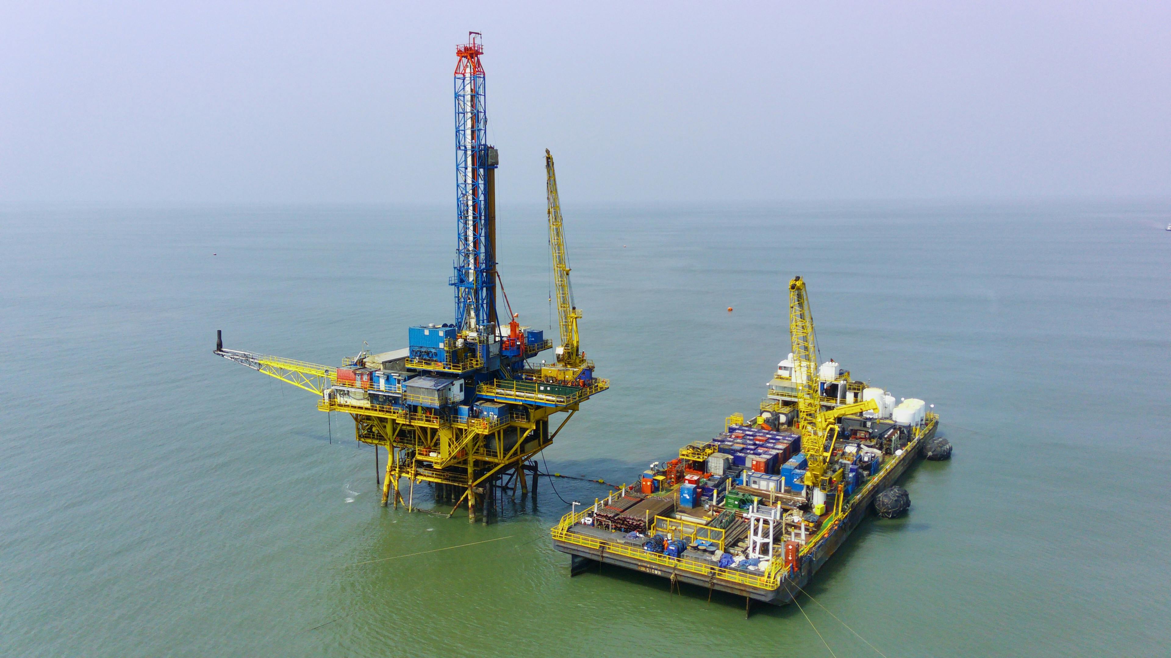 Perenco's Kita Eden drilling campaign, offshore Cameroon.