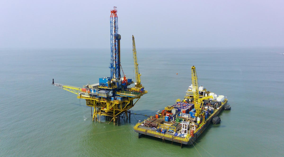 Perenco's Kita Eden drilling campaign, offshore Cameroon.
