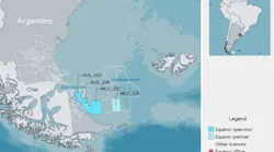 Equinor operations in Southern Argentina.