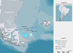 Equinor operations in Southern Argentina. Equinor operations in Southern Argentina.