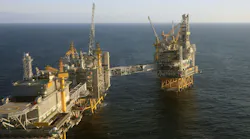 Equinor-operated Johan Sverdrup field in the North Sea.