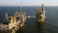 Equinor-operated Johan Sverdrup field in the North Sea. Equinor-operated Johan Sverdrup field in the North Sea.