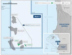 VAALCO operations offshore Equatorial Guinea. VAALCO operations offshore Equatorial Guinea.