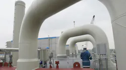 Gas compressor station Eischleben.