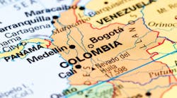 Map of Colombia. Map of Colombia.
