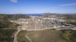 Repsol SA Cartagena refinery in Spain. Repsol SA Cartagena refinery in Spain.