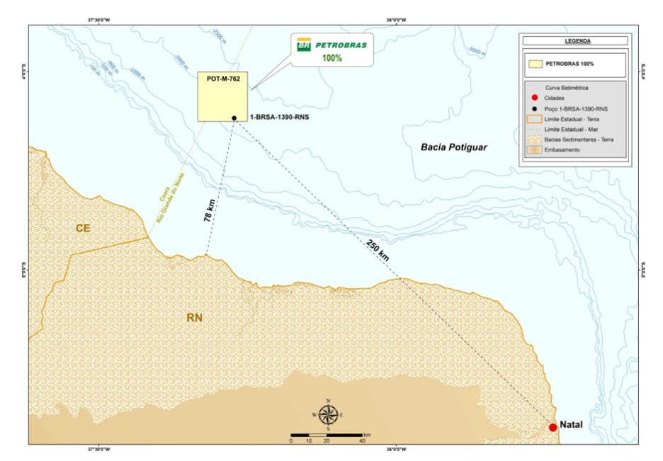 Petrobras operations offshore Brazil.