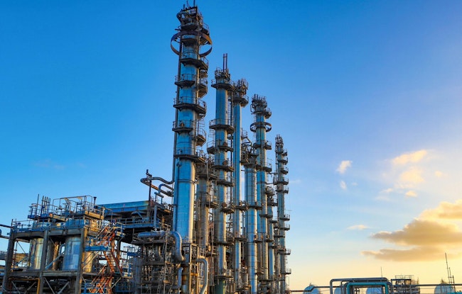 ExxonMobil Corp. subsidiaries Esso Petroleum Co. Ltd. (EPCL) and ExxonMobil Chemical Ltd.’s jointly operated integrated refining and petrochemicals complex at Fawley, near Southamption, Hampshire, UK.