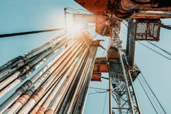 Drilling operations. Drilling operations.