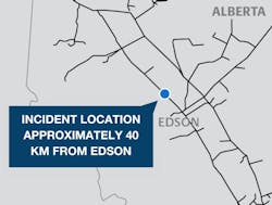 CER responded to an incident involving TC Energy Corp.’s NOVA Gas Transmission Ltd. Grande Prairie Mainline (GPML) near Edson, Alberta. CER responded to an incident involving TC Energy Corp.’s NOVA Gas Transmission Ltd. Grande Prairie Mainline (GPML) near Edson, Alberta.