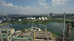 Refinaria de Capuava (RECAP) in Mauá, São Paulo, Brazil. Refinaria de Capuava (RECAP) in Mauá, São Paulo, Brazil.