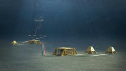 Aker BP's Tyrving development offshore Norway. Aker BP's Tyrving development offshore Norway.