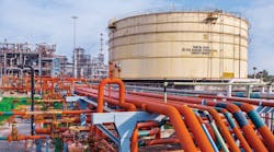 Indian Oil Corp. operations at Paradip refinery, India. Indian Oil Corp. operations at Paradip refinery, India.