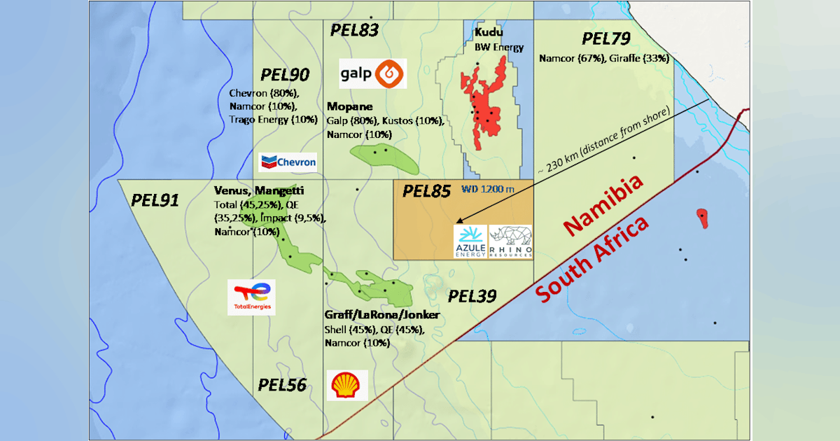 Azule Energy enters Namibian Orange basin | Oil & Gas Journal