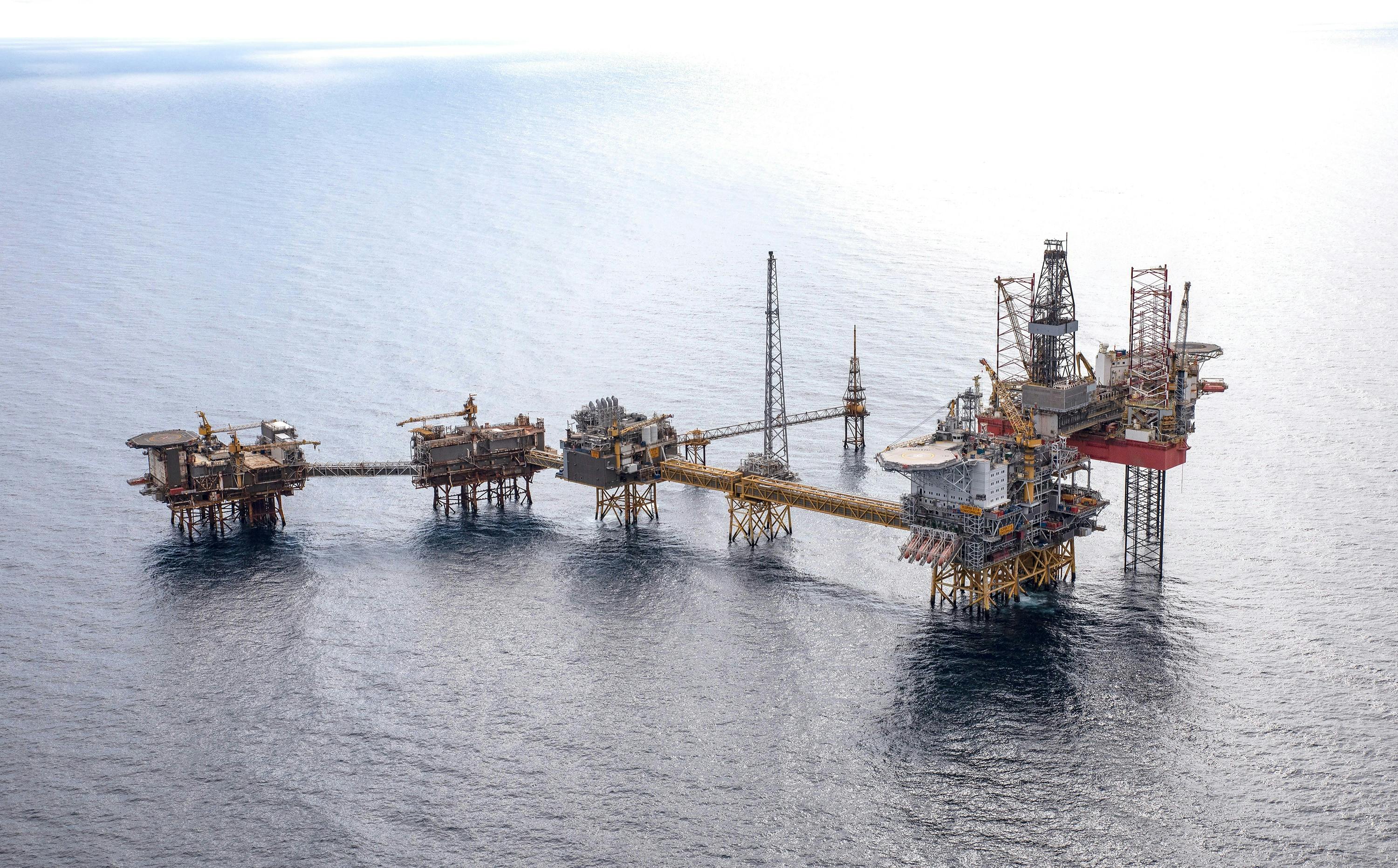 Eldfisk complex in the North Sea.