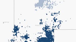 Colorado acreage slated to be sold is illustrated in light blue. Colorado acreage slated to be sold is illustrated in light blue.