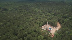 Aerial footage of southwest Arkansas lithium project Aerial footage of southwest Arkansas lithium project
