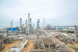 Shell Shell Pulau Bukom manufacturing site. Shell Shell Pulau Bukom manufacturing site.