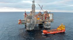 Heidrun field on Halten Bank in the Norwegian Sea. Heidrun field on Halten Bank in the Norwegian Sea.