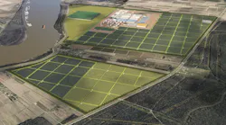 DGF has selected a 3,000-acre site along the west bank of the Mississippi River in St. James Parish, La., to build its first US-based clean energy complex for production of SAF (Fig. 1).