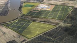 DGF has selected a 3,000-acre site along the west bank of the Mississippi River in St. James Parish, La., to build its first US-based clean energy complex for production of SAF (Fig. 1). DGF has selected a 3,000-acre site along the west bank of the Mississippi River in St. James Parish, La., to build its first US-based clean energy complex for production of SAF (Fig. 1).