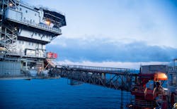 Equinor-operated Gina Krog field in the North Sea. Equinor-operated Gina Krog field in the North Sea.