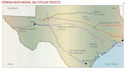 Permian Basin Natural Gas Pipeline Projects (Fig.).