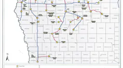 Summit Carbon Solutions' anticipated pipeline in Iowa.