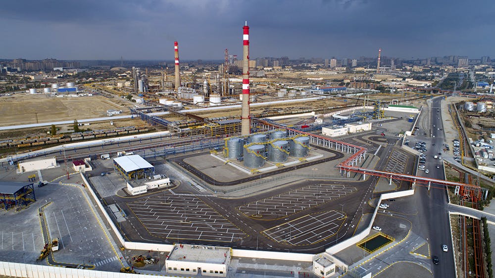 SOCAR Heydar Aliyev refinery, Azerbaijan.