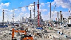 A Shell subsidiary has suspended construction activities on a proposed biofuels plant under construction at the Shell Energy and Chemicals Park Rotterdam, the Netherlands. A Shell subsidiary has suspended construction activities on a proposed biofuels plant under construction at the Shell Energy and Chemicals Park Rotterdam, the Netherlands.