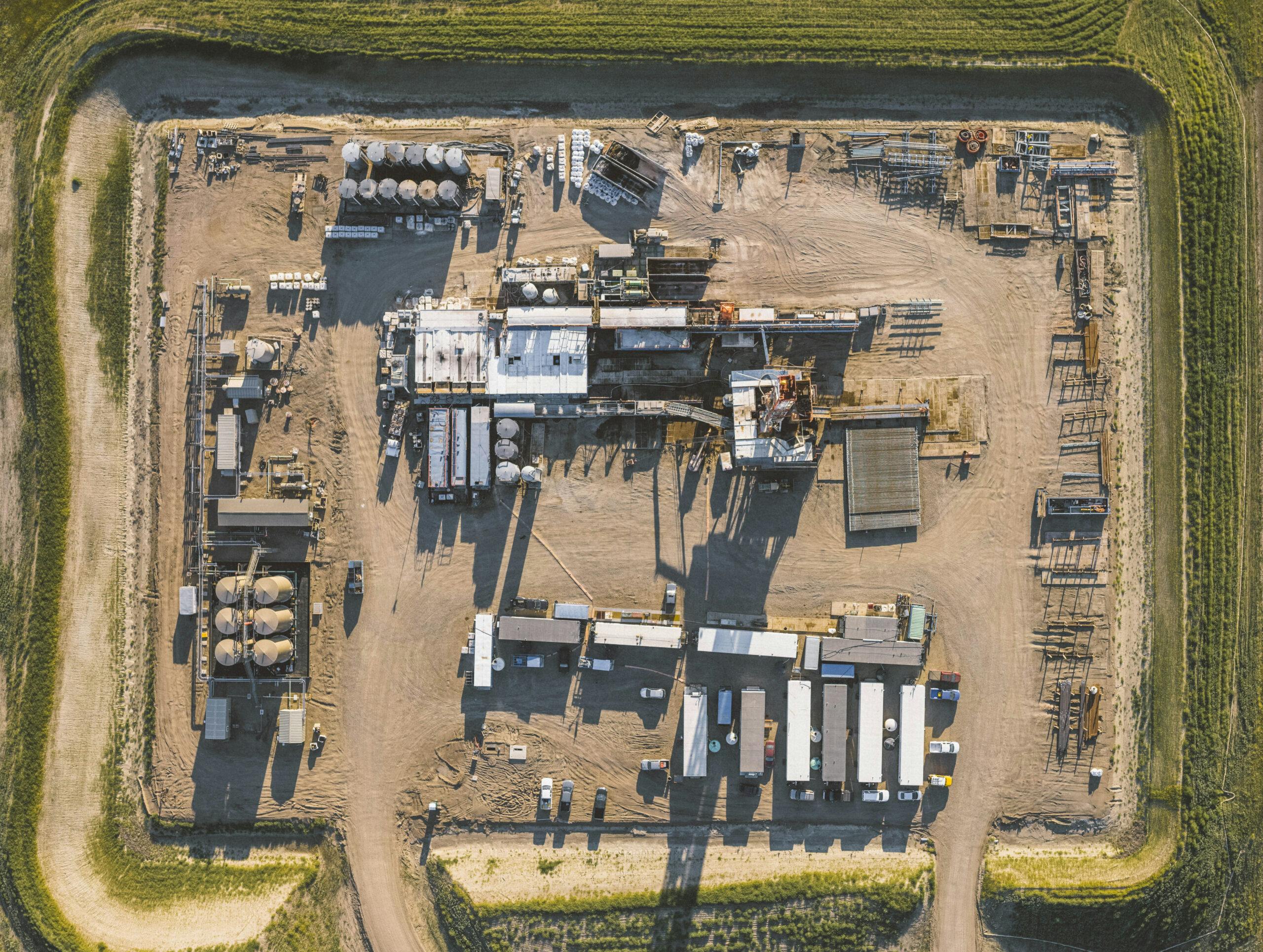Grayson Mill operations in the Bakken.