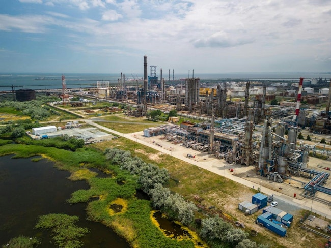 Rompetrol Rafinare SA's Petromidia refinery, Romania.