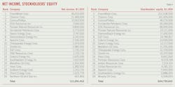 Net Income, Stockholders' Equity (Table 4). Net Income, Stockholders' Equity (Table 4).