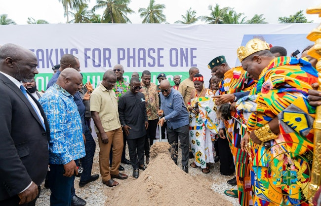 Ghana’s state-owned Petroleum Hub Development Corp. and a consortium of private-sector partners have formally broken ground on the region's first integrated downstream petroleum hub.