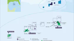 Who Dat area map, US Gulf of Mexico.