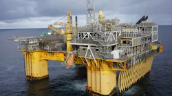 Troll C platform, North Sea.