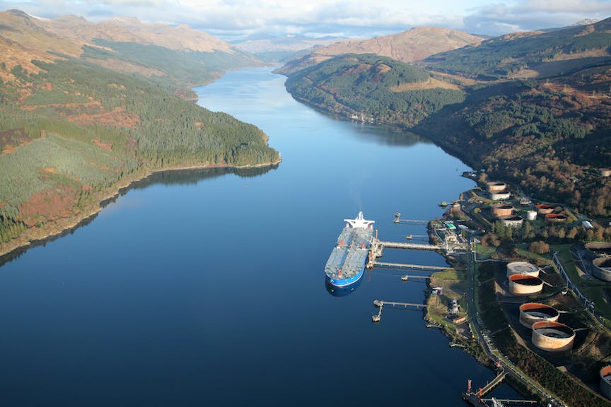 Petroineos Refining Ltd. Grangemouth refinery, Scotland.