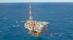 Shell’s Green Canyon Block 19 pipeline hub platform.