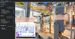 Available to all STO personnel on the Mobideo App, the platform’s dashboard provides employees and contractors a simultaneous 360° view of visual 3D data, augmented with context and data from other systems, helping to plan better and make decisions faster in all refinery operation modes both before and during STO events (Fig. 3). Available to all STO personnel on the Mobideo App, the platform’s dashboard provides employees and contractors a simultaneous 360° view of visual 3D data, augmented with context and data from other systems, helping to plan better and make decisions faster in all refinery operation modes both before and during STO events (Fig. 3).