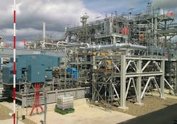 Teesside Gas Processing Plant, onshore UK. Teesside Gas Processing Plant, onshore UK.